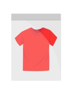 BUSTA TRASP PER T-SHIRTS